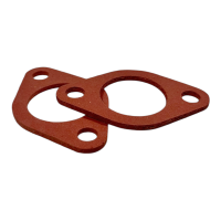 2x Vergaser Flansch Dichtung Extra dick 4mm für Ural Dn