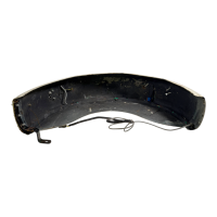 Mudguard for sidecar, original, used, Ural 3