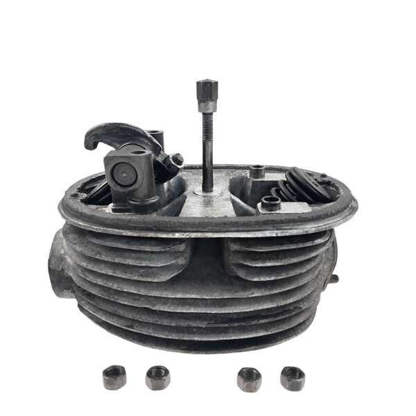 Zylinderkopf links komplett Kipphebel Ventile Zündkerze Ventildeckel