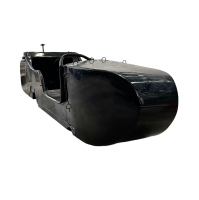 Beiwagen Boot mit Klappe für Gespann Original Gebraucht Dnepr K750