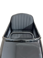 Beiwagen Boot mit Sitz Universal schwarz Gespann Seitenwagen CJ 800B-2