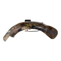 Schutzblech hinten mit Halter schwarz Original Gebraucht Dne