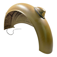 Mudguard sidecar khaki original used Dne gallery