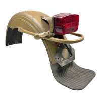 Rear mudguard bracket, rear light, indic gallery