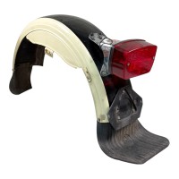 Schutzblech hinten Rücklicht Original Gebraucht Ural 65