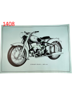 Poster Plakat Zündapp KS 601 600 ccm 68 x 48