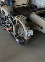 Kennung Kennzeichen Nummernschild Motorrad Vorkrieg Oldtimer NSU BMW URAL DNEPR