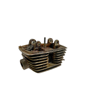 Cylinder head, right, with valves, new, original USSR Dnepr 
