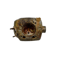 Cylinder head, right, with valves, new, original USSR Dnepr 