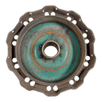 Wheel hub cauliflower hub perforated old design original Ura