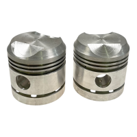 Jeu de pistons 2x dimension 77,98 Neuf dorigine URSS Dnepr 1