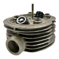 Głowica cylindrów prawa z zaworami, stary model, oryg