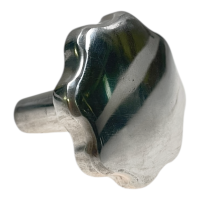 Bouton damortisseur de direction chrom&e gallery