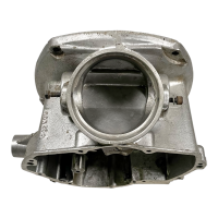 Gearbox housing with reverse gear, old model, original, used