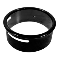 Speedometer ring outer housing 79mm blac gallery