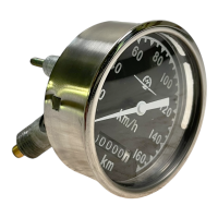 Speedometer New 160 km/h slanted departure CJ750 M72 1