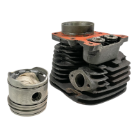 Cylindre droit SV avec piston, segments et boulons dorigine 