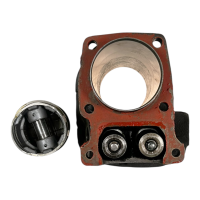 Cylindre droit SV avec piston, segments et boulons dorigine 