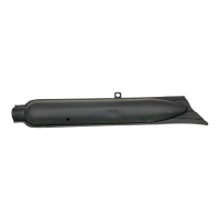 Exhaust muffler fishtail left B-stock Ur gallery