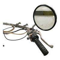 Lenker mit Armatur Spiegel Gasgriff Brems Kupplungs Hebel Or