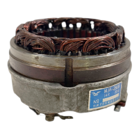Alternator stojanowy 12 V oryginalny używany CJ750 Chang Jia