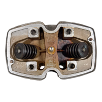 Testata sinistra con valvole originali usate Ural 750 3