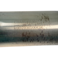 Endtopf links Auspuff Edelstahl VA Chang Jiang CJ650B Dynast