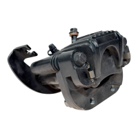 Brake caliper with bracket, rear disc br gallery