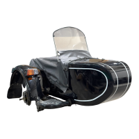 Beiwagen mit Rahmen gebremst Windschild  gallery