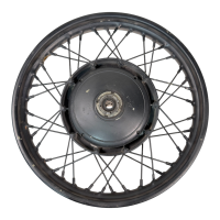 19-inch Tourist rim, black, solid hub, o gallery