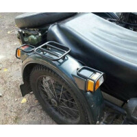 Luggage rack for sidecar mudguard for Ural 3